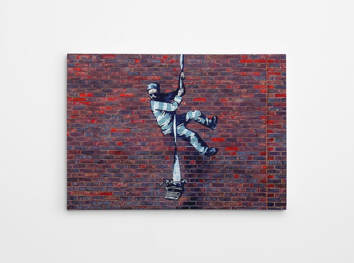 Wallity Lienzo Decorativo Banksy WY24 70 x 100 cm